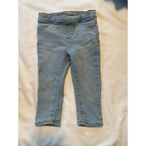 Levi's Toddler Light Wash Denim Jeans Adjustable Waist 12M
